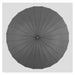 24k Windproof Long Umbrella with Leather Handle