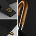 24k Windproof Long Big Umbrella with Wooden Handle
