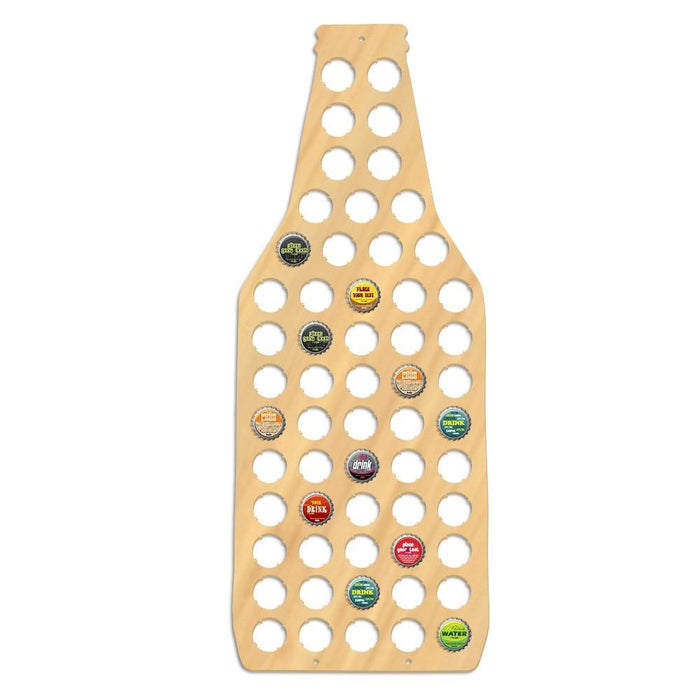 Wine Bottle Cap Display Map Beer
