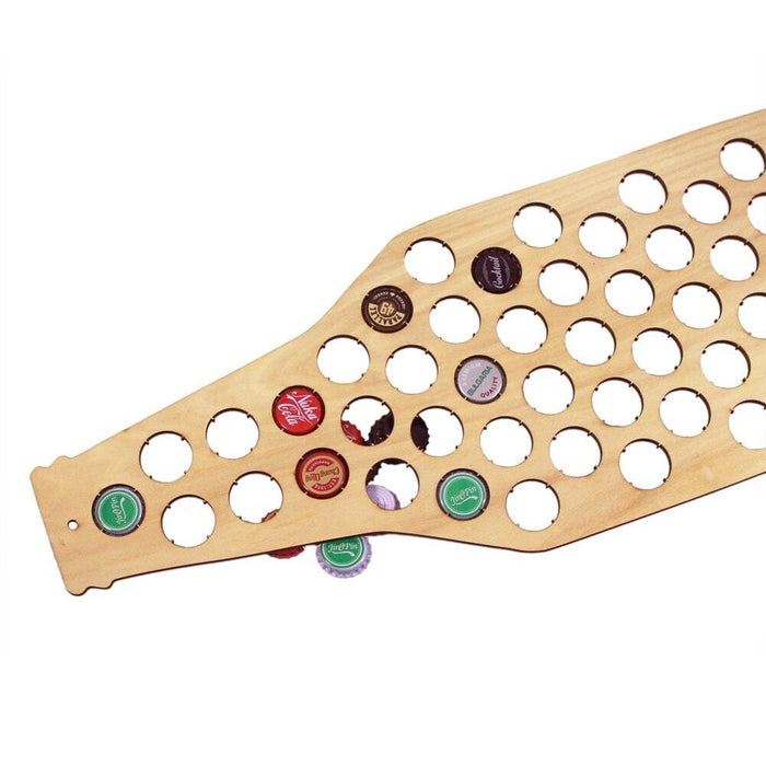 Wine Bottle Cap Display Map Beer
