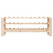 Wine Rack 109.5x30x42 Cm Solid Wood Pine Nxxppo