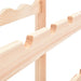 Wine Rack for 12 Bottles Solid Wood Pine Xnloko