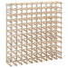 Wine Rack for 120 Bottles Solid Pinewood Xnxaix