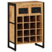 Wine Rack for 16 Bottles Solid Wood Mango Ttnala