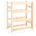 Wine Rack for 16 Bottles Solid Wood Pine Xnlokx