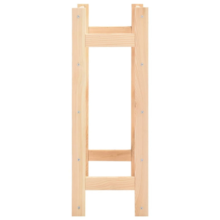 Wine Rack for 20 Bottles Solid Wood Pine Xnlokt