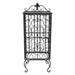 Wine Rack for 28 Bottles Metal Xabkti