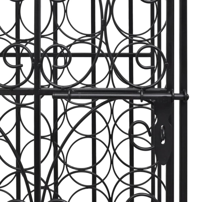 Wine Rack for 28 Bottles Metal Xabkti