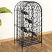 Wine Rack for 35 Bottles Metal Xabkat