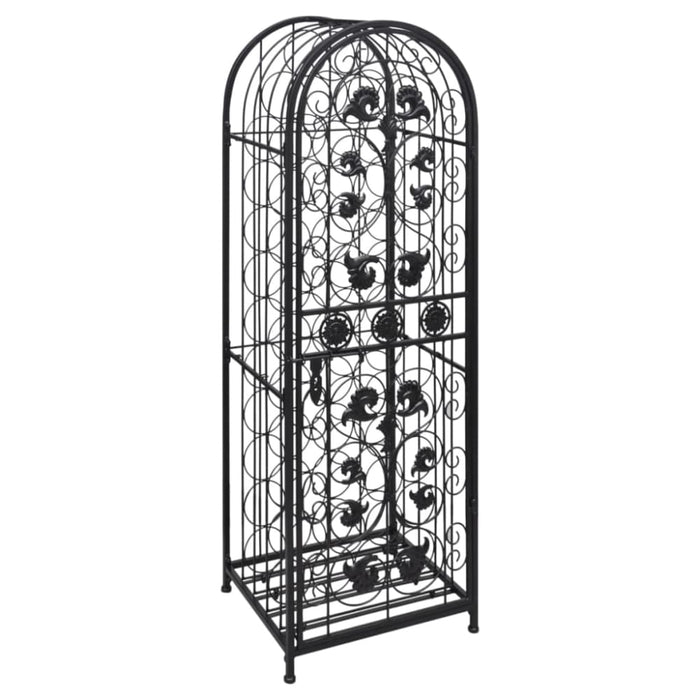 Wine Rack for 45 Bottles Metal Xabktk