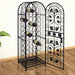 Wine Rack for 45 Bottles Metal Xabktk