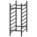 Wine Rack for 48 Bottles Black Metal Xnkplt