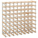 Wine Rack for 72 Bottles Solid Pinewood Xnxaio