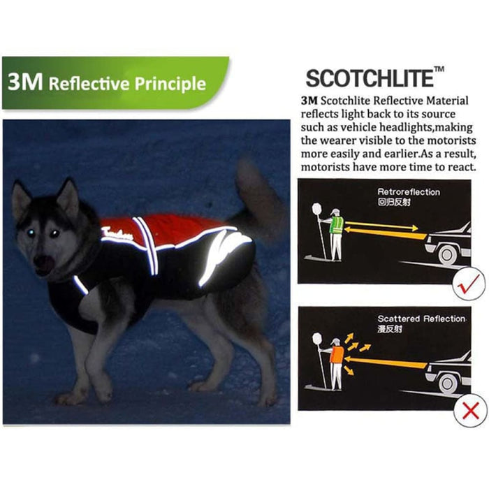 Winter Coat Waterproof Vest for Dogs