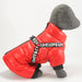 Winter Dog Coat With Harness For Small/ Medium Dogs