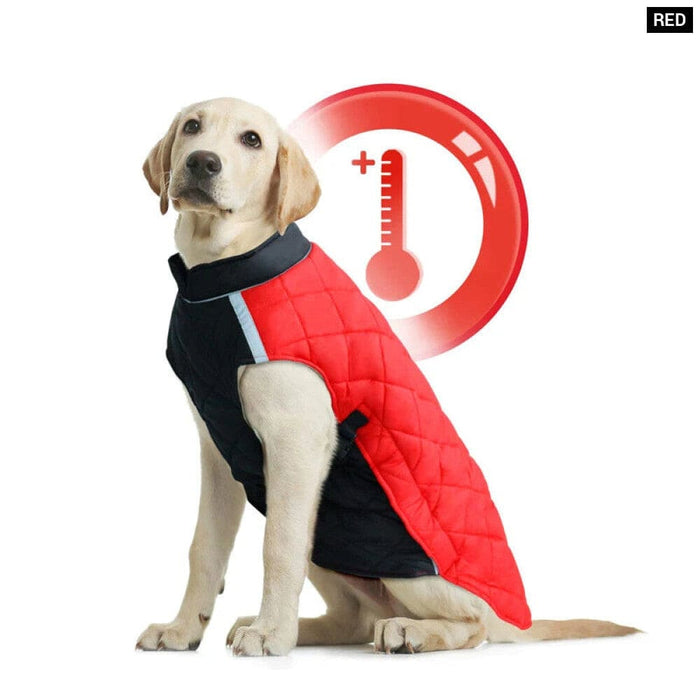 Winter Dog Coat Waterproof Reflective Cozy for Small Medium