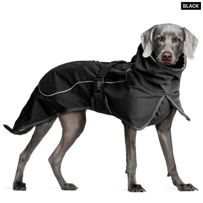 Winter Dog Jacket Waterproof Windproof Reflective