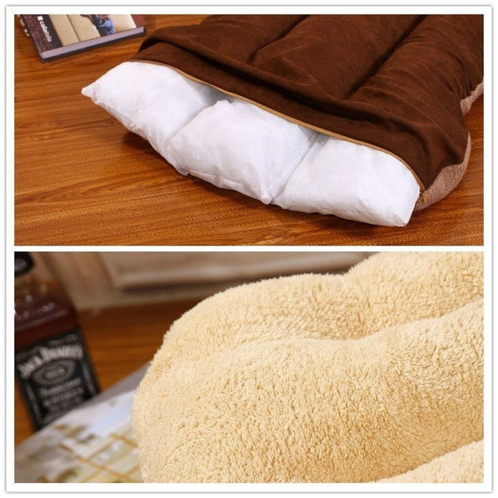 Winter Warm Removable Thick Washable Soft Bed for Medium