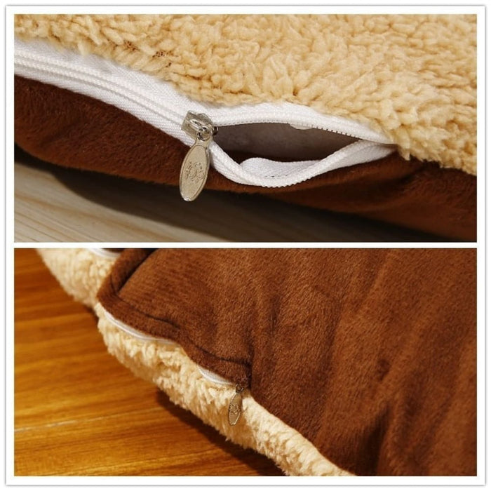 Winter Warm Removable Thick Washable Soft Bed for Medium