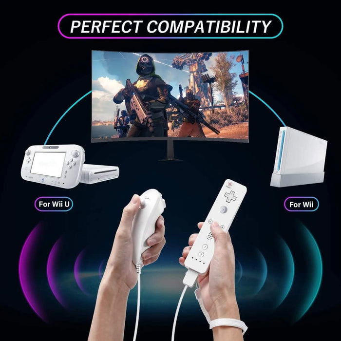 Wireless 2 In 1 Joystick For Nintendo Wii u