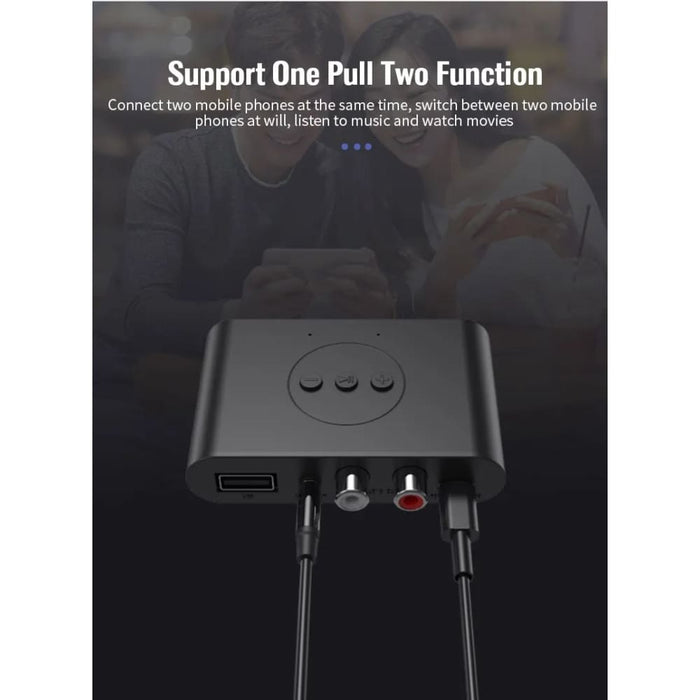 Wireless Audio Receiver with Bluetooth 5.0 Nfc and Mic