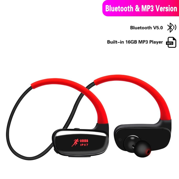 Wireless Bluetooth 16gb Mp3 Music Play Running Headset