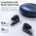 Wireless Bluetooth 24 - hour Battery Life Half - in - ear