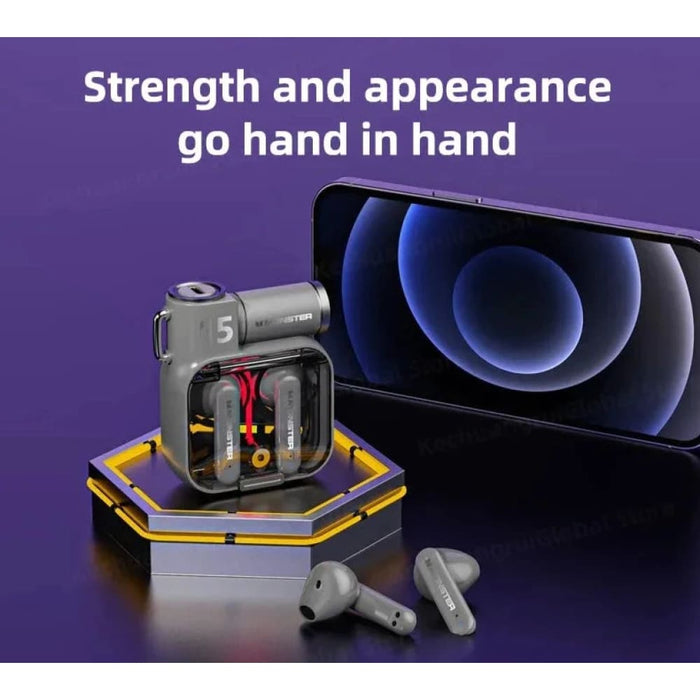 Wireless Bluetooth 5.3 Gaming Xkt15 Unique Design Gamer Tws