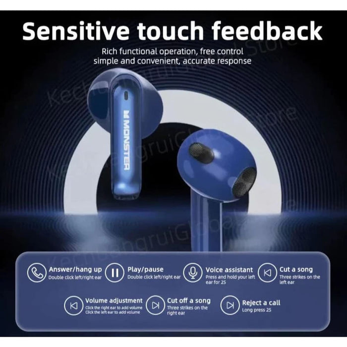 Wireless Bluetooth 5.3 Low Latency Noise Reduction Xkt08