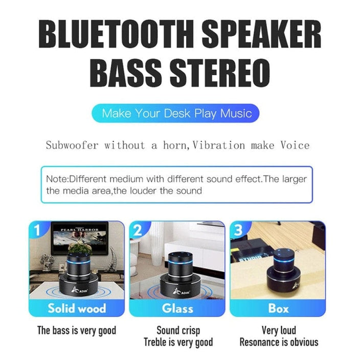 26w Wireless Bluetooth Nfc Bass Audio Vibration Hands Free