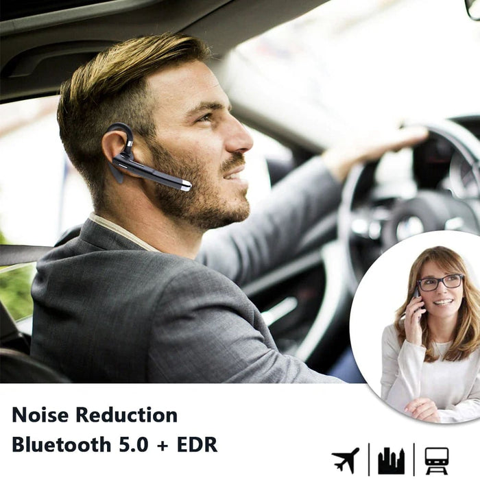 Wireless Bluetooth Earphones with Noise Reduction for Smart