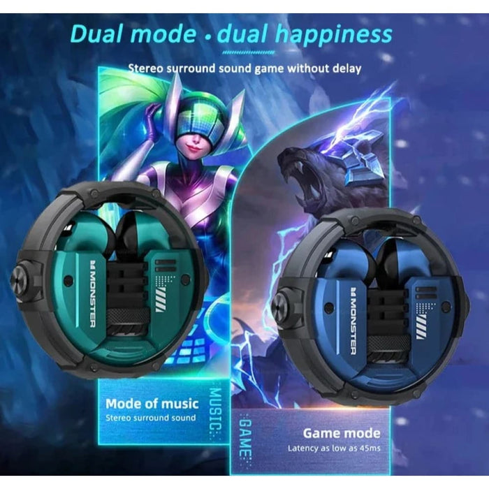 Wireless Bluetooth Gamer Waterproof Tws Noise Reduction