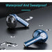 Wireless Bluetooth Gamer Waterproof Tws Noise Reduction