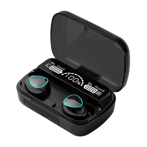 Wireless Bluetooth Headset With Charge Box Noise Cancelling