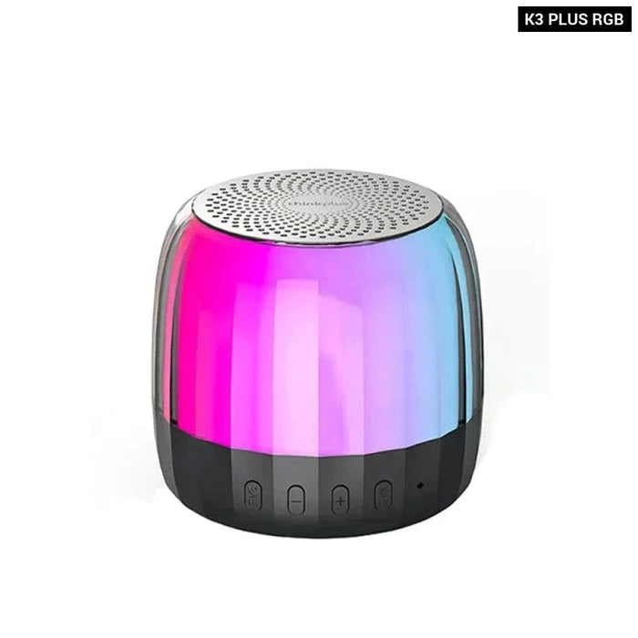Wireless Bluetooth Rgb Light Portable Mini Subwoofer Player