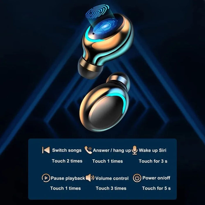 Wireless Bluetooth Tws Noise Reduction Led Display Hd