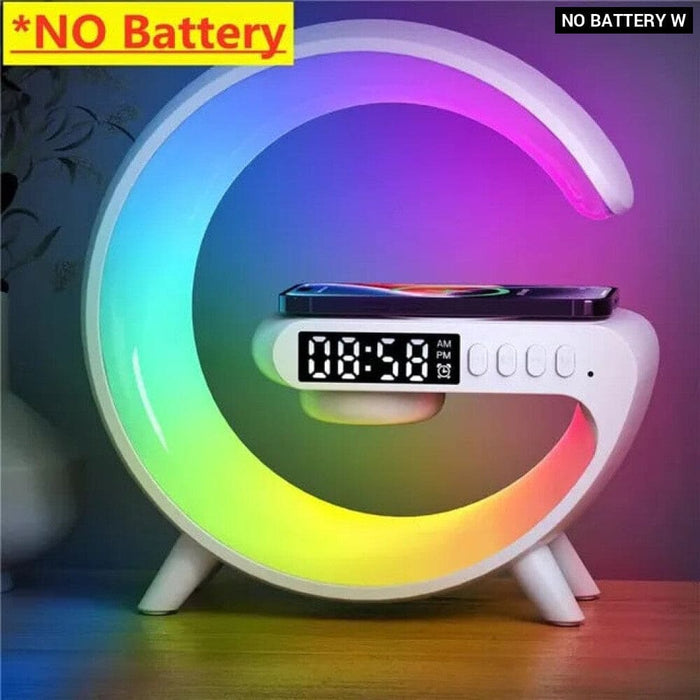 Wireless Charger With Speaker And Night Light