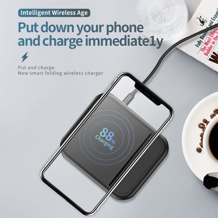Qi Wireless Charging Dock Stand With Built - in Magnetic