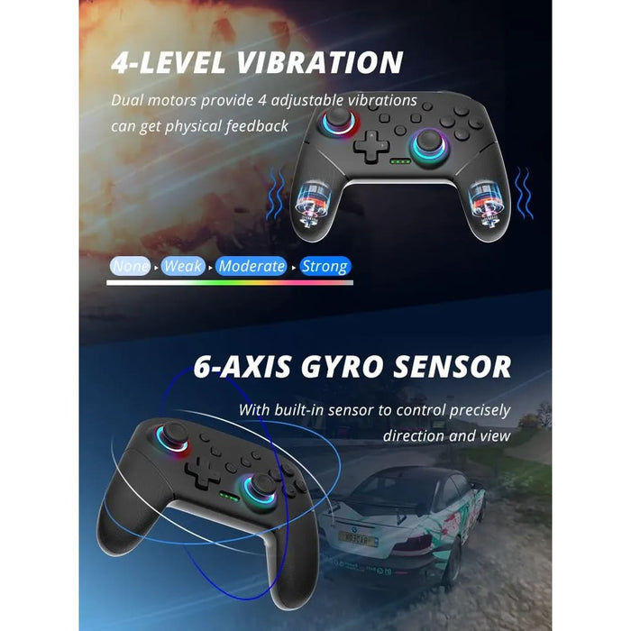 Wireless Controller for Nintendo Switch Oled Lite 1000mah