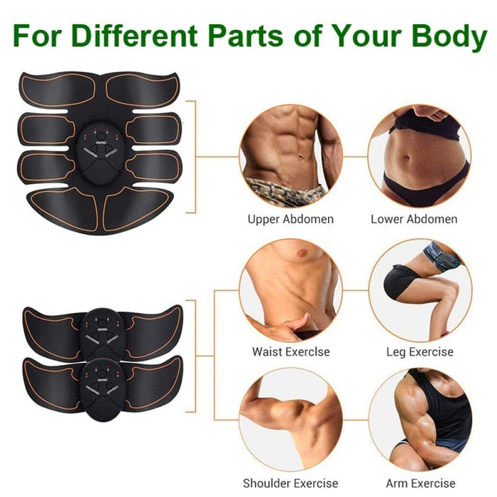 Wireless Electric Ems Muscle Stimulator Toner Abs Abdominal