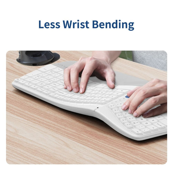 Wireless Ergonomic Curve Design With 2.4g Usb & Aaa Battery