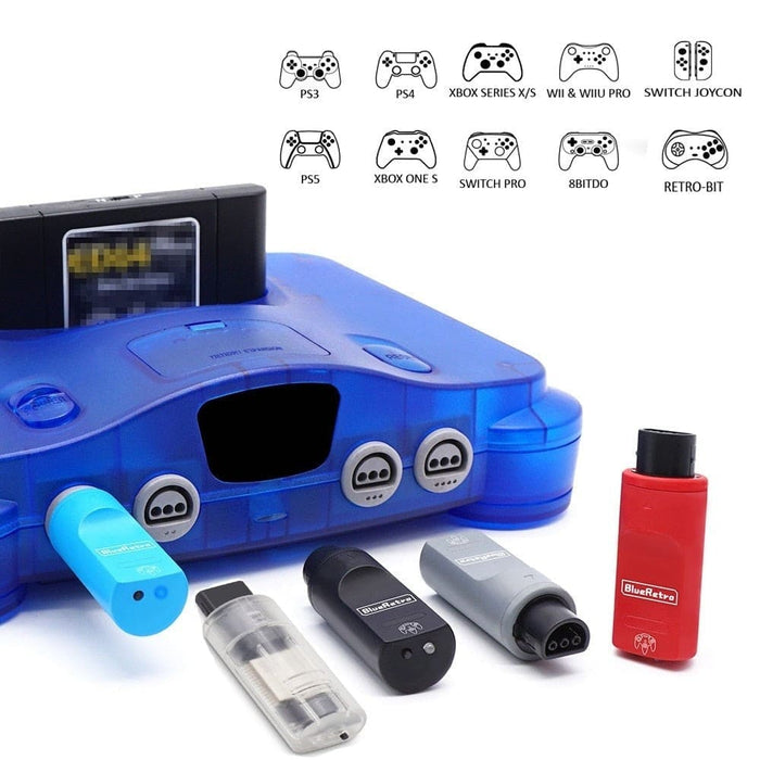 Wireless Game Controllers Adapter for Nintendo 64 Console