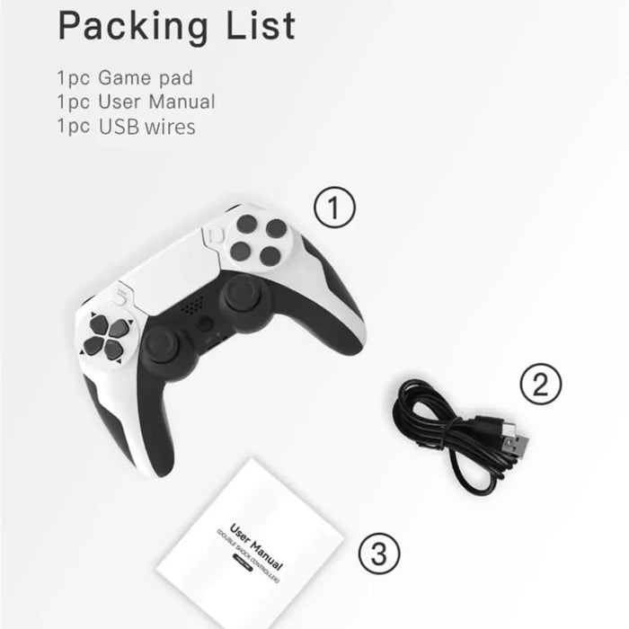 Wireless Gamepad for Ps4 Ps3 with Gyroscope