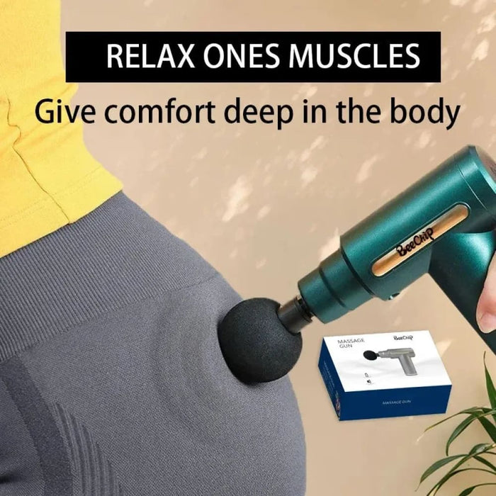 Wireless Mini Fascia Gun for Neck Muscle Massage