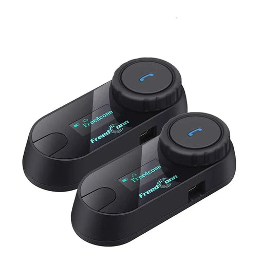 Wireless Motorcycle Intercom Headset Bt 5.0 Fm