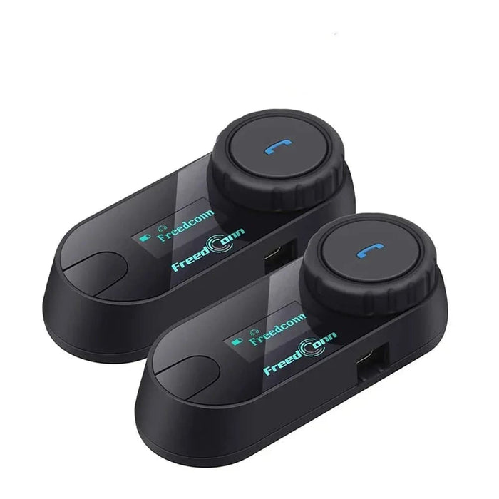 Wireless Motorcycle Intercom Headset Bt 5.0 Fm