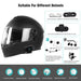 Wireless Motorcycle Intercom Headset Bt 5.0 Fm