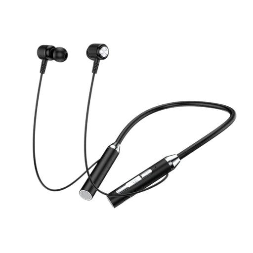 Wireless Neckband Earphones With Magnetic Design And Mic