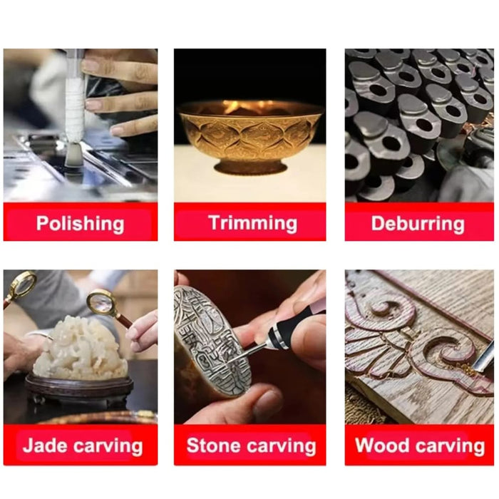 Wireless Rotary Tool Kit for Diy Engraving