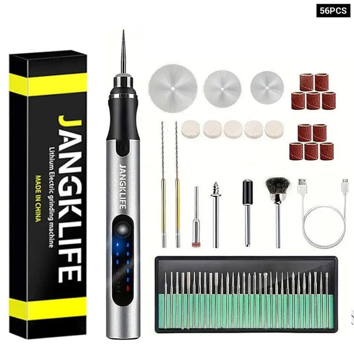 Wireless Rotary Tool Kit for Diy Engraving